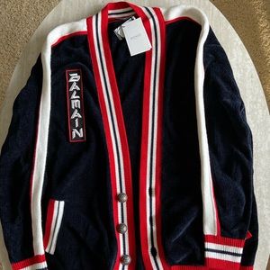 Balmain Knitted Embroidered Sweater